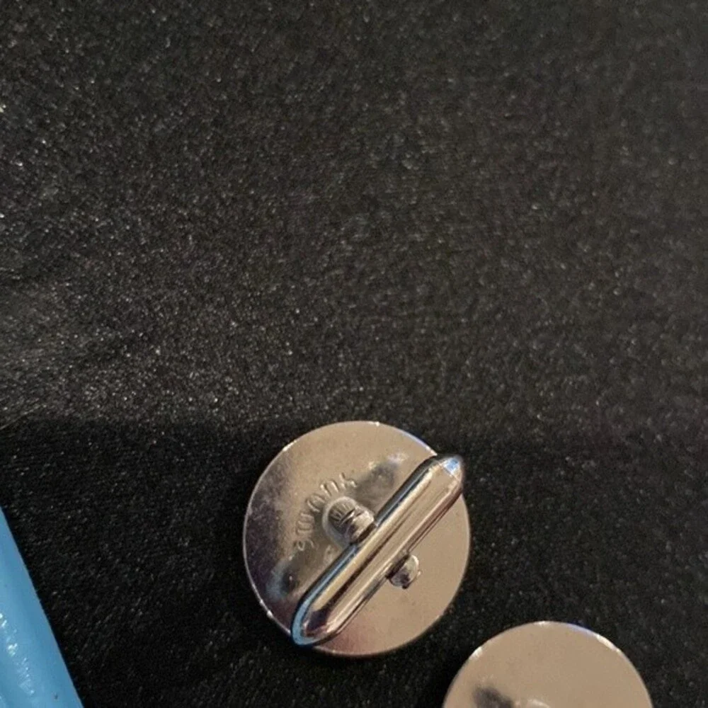 J26 Swank Silver Cuff links for Men Vintage